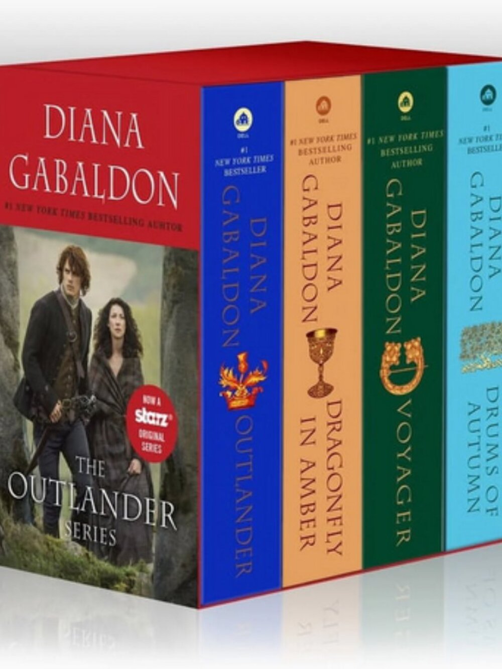 NWT The Outlander Series BOXED SET Diana Gabaldon Dragonfly in Amber Voyager LOT - Picture 2 of 9